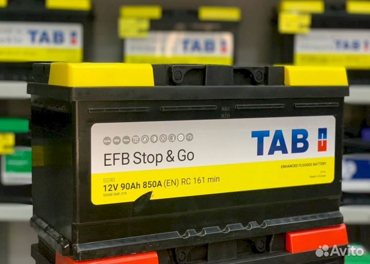 Аккумулятор новый TAB EFB stop&GO 90 Ач