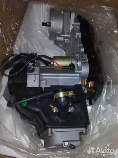 Двигатель 4т 72см3(50см3) на скутер колеса 10дюйм