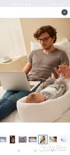 Кокон для новорожденных red castle