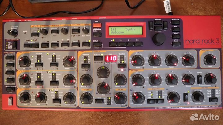 Clavia Nord Lead 3 Rack. VA синтезатор