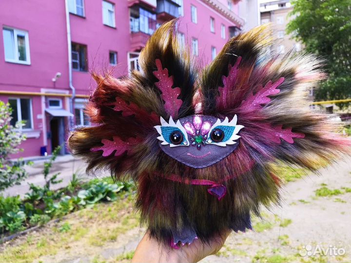 Интерьерная игрушка Аксолотль Чебурашка