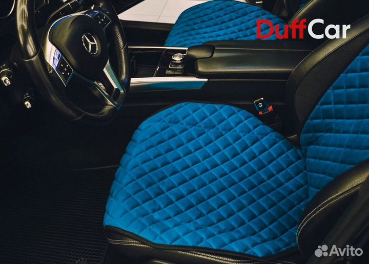 Накидки на сиденья алькантара