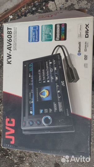 Автомагнитола JVC KW-AV60BT