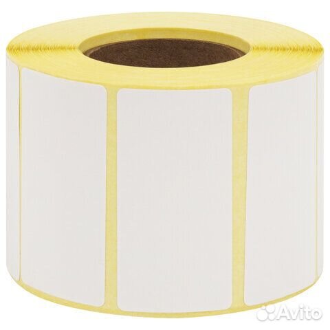 Этикетка термотоп (58х30 мм), 900 этикеток в ролик