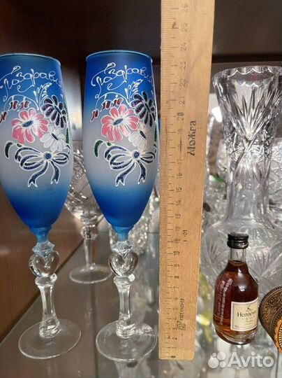 Бокалы ручная роспись подарок