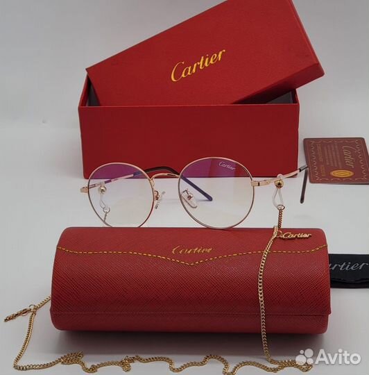 Очки Прозрачные Cartier