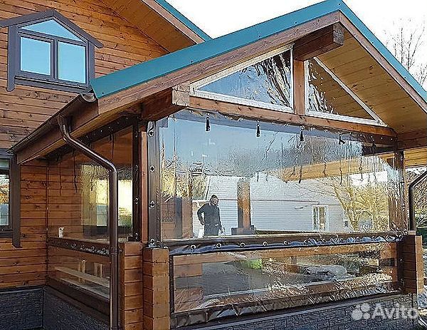 Шторы гибкие для беседки