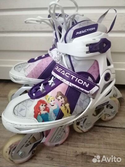 Ролики бу детские, женские 31-36 раздвижные