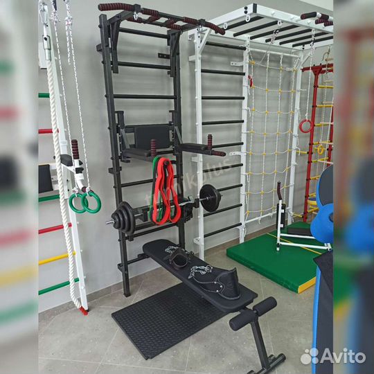 Шведская стенка турник брусья пресс скамья