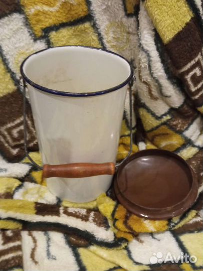 Бидон эмалированный СССР