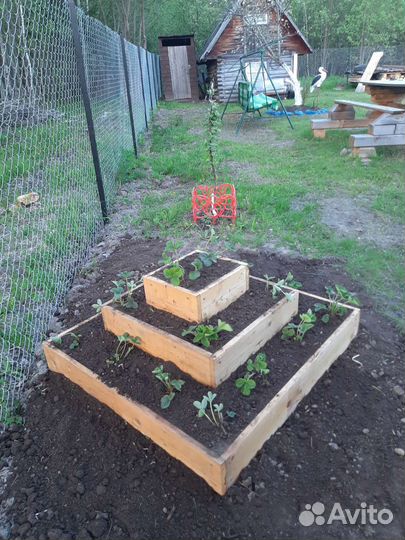 Клумбы разные