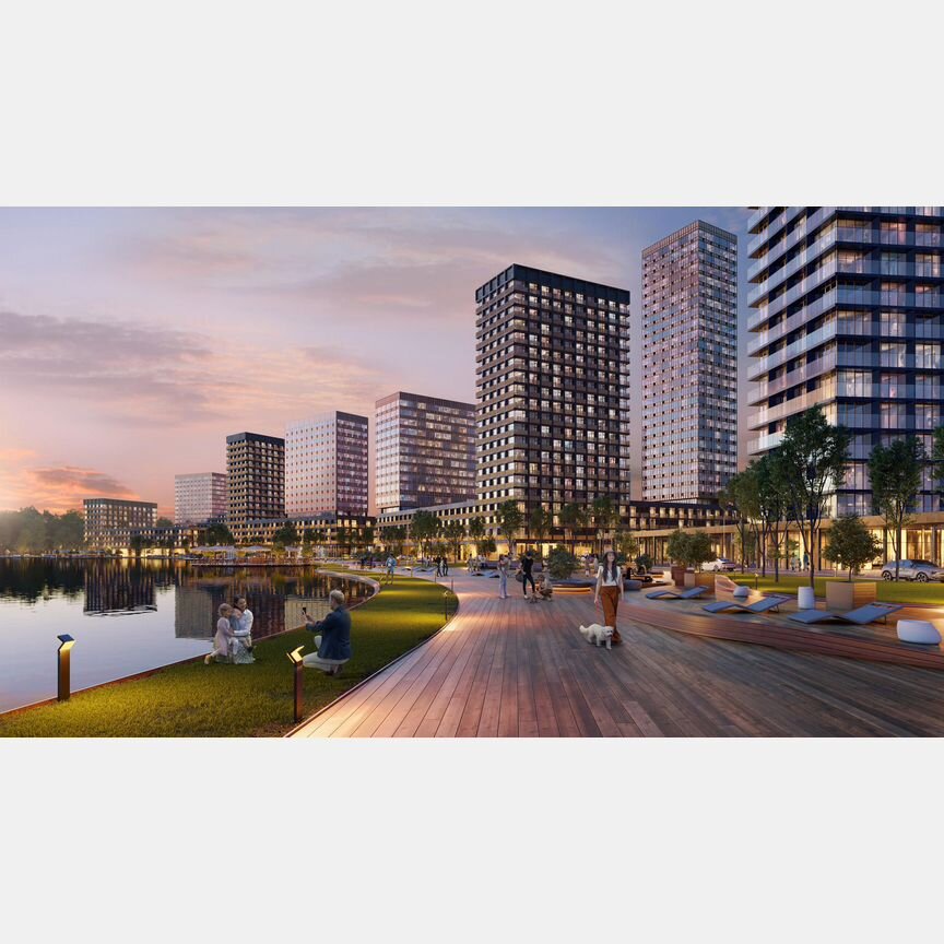 1-к. квартира, 34,9 м², 3/16 эт.