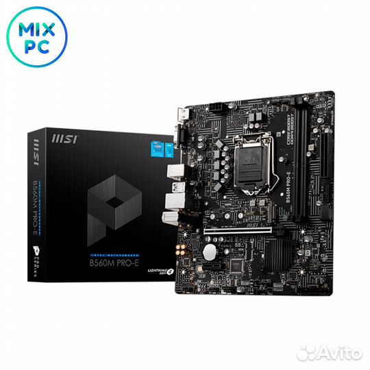Материнская плата LGA1200 MSI B560M PRO-E
