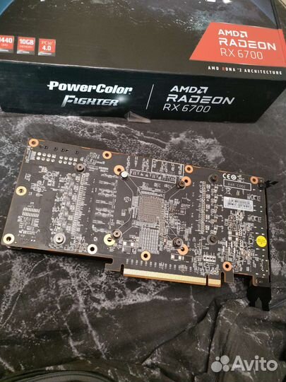 Видеокарта powerColor Radeon RX6700