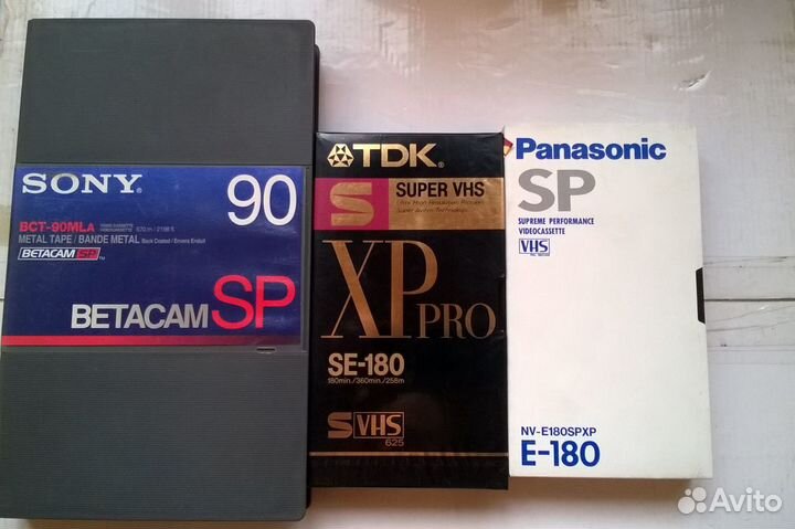 Коллекция мастеров с фильмами на Betacam,S-VHS,VHS