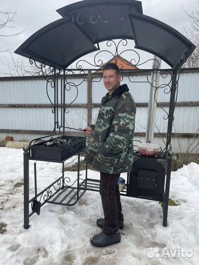 Кованый мангал