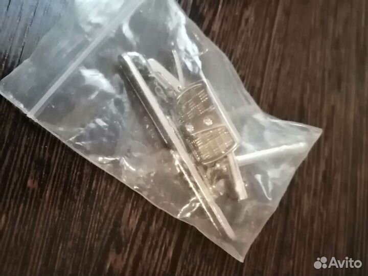 Мужские запонки с зажимом