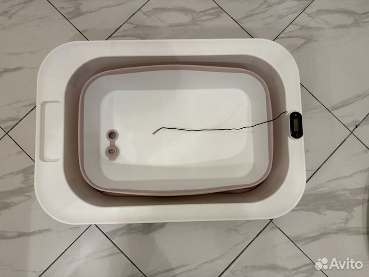 Ванночка для новорожденных складная