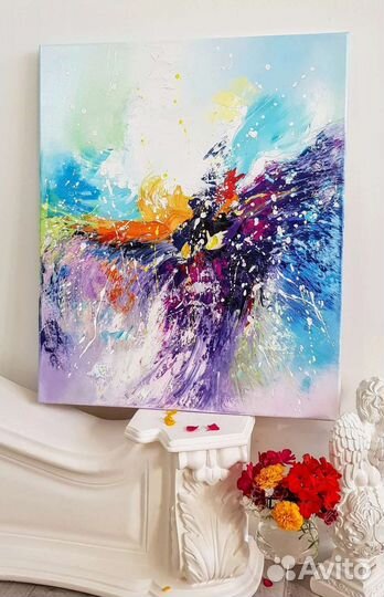 Авторская абстракция маслом