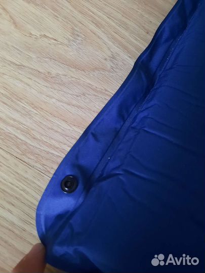 Самонадувающийся коврик 5 см синий