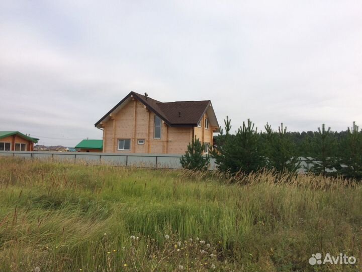 Деревянный экологичный дом из двойного бруса