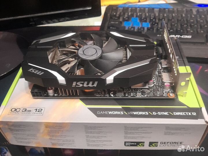 Видеокарта gtx 1060 3gb