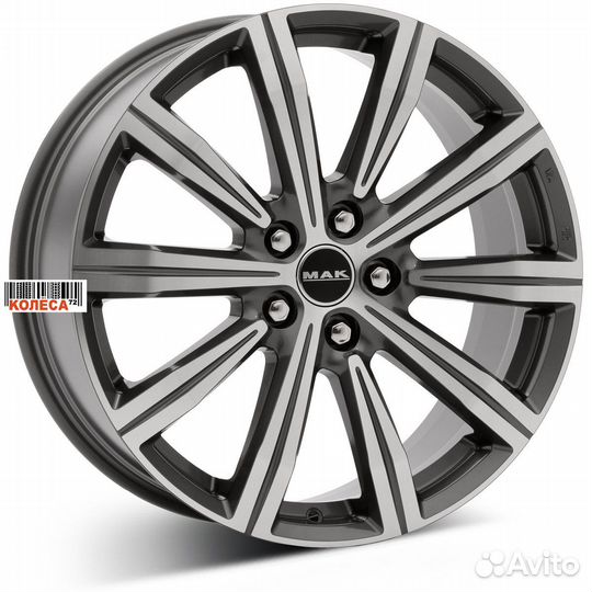 MAK Birmingham 8.5x20 5x108 ET40 Dia63.4 Gunmetal