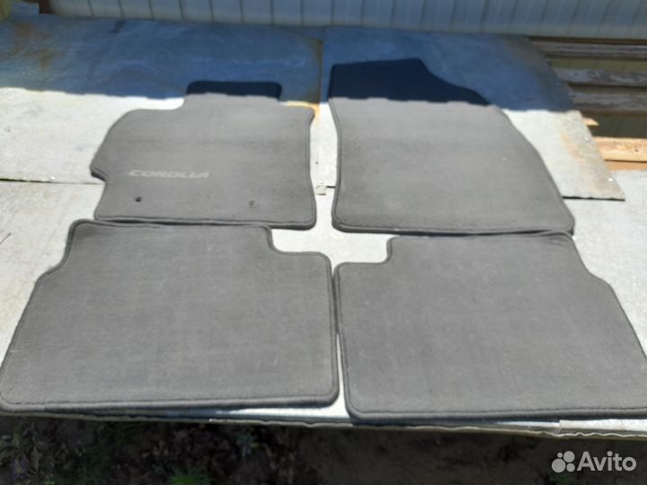 Коврики салона toyota corolla