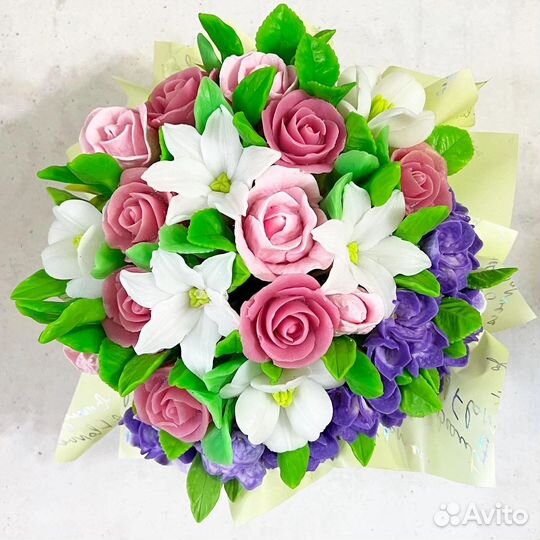 Букет из мыла к 1 сентября