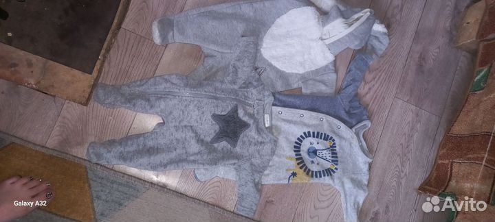 Пакет вещей на мальчика с 0 до 5 месяцев