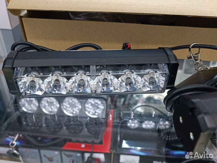 Стробоскопы оранжевые / желтые Federal + пульт ду