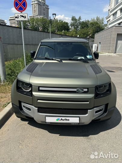 Land Rover Defender 2.0 AT, 2020, битый, 18 000 км
