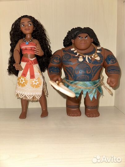 Моана и Мауи куклы Disney