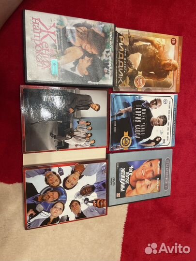 Коллекция фильмов dvd и мультиков