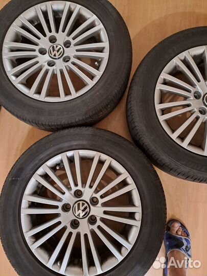 Литые диски volkswagen passat для шин 215/55 R16