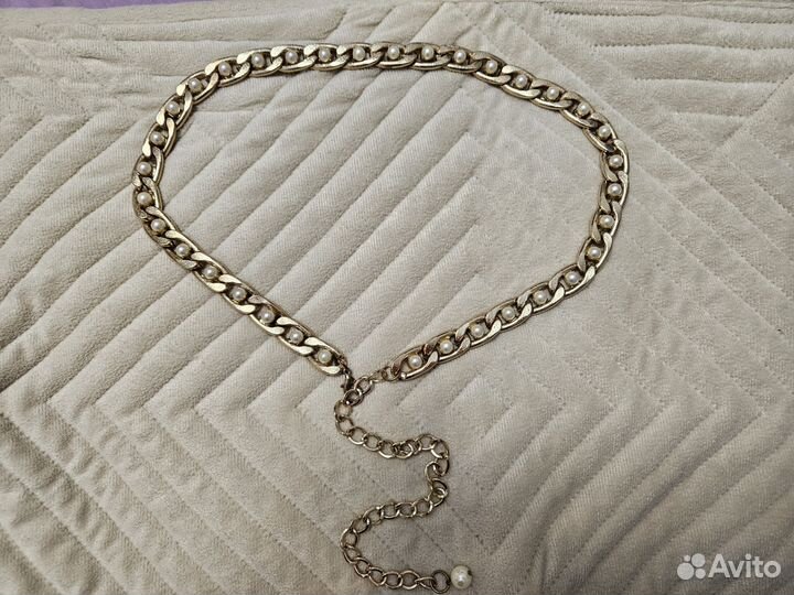 Ремень женский металлический