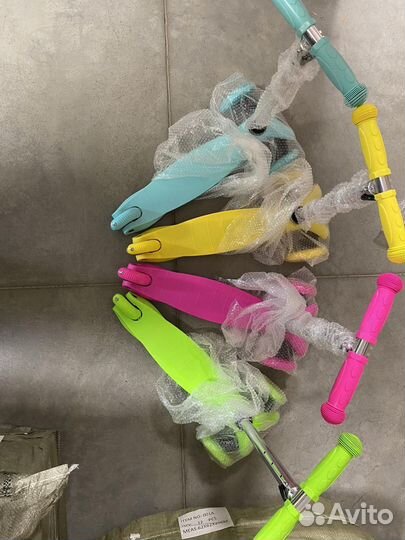 Самокат детский трехколесный