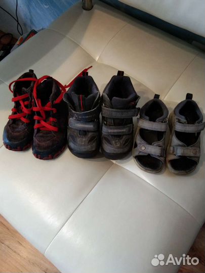 Детская обувь пакетом ecco,adidas 24