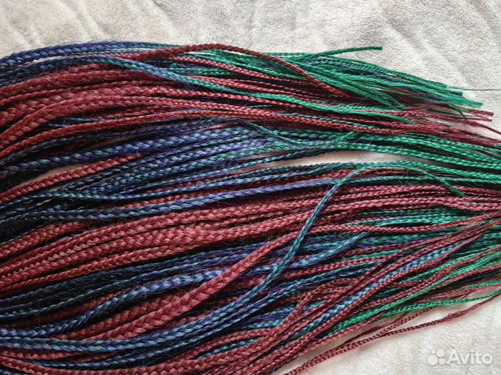 Се косы б/у комплект 127шт афрокосы