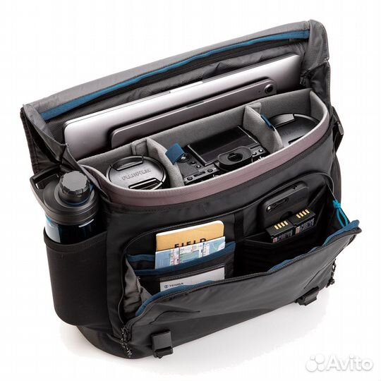 Новый DNA Messenger 16 Slim Black Tenba 638-574 су