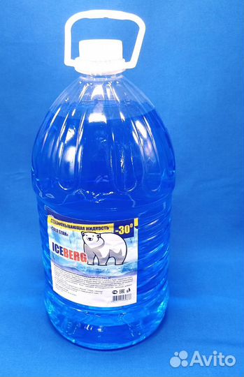 Стеклоомывающая жидкость 5л, iceberg -30