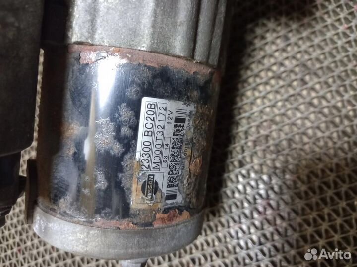 Стартер nissan qashqai J10