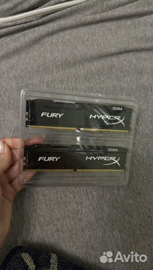 Оперативная память hyper x fury ddr4