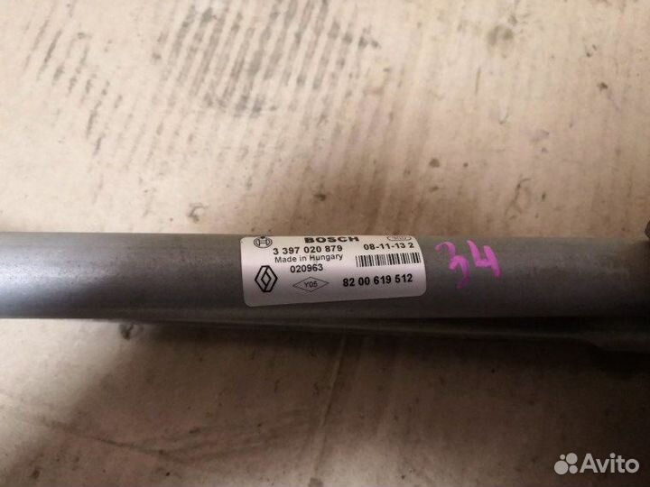 Трапеция стеклоочистителей Renault Logan 1 1.4 K7J