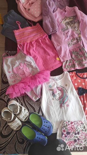 Вещи пакетом на девочку
