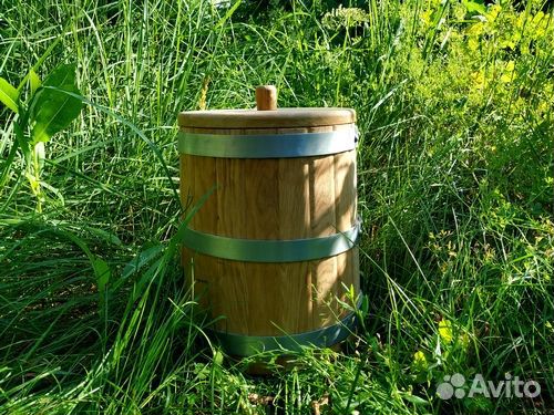 Кадка дубовая 12 л