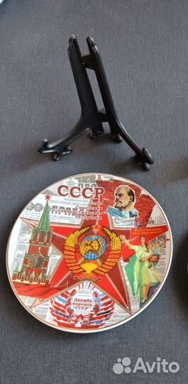 Тарелка декоративная керамика