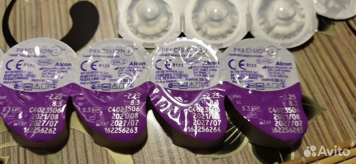 Линзы контактные однодневные alcona -2. 25