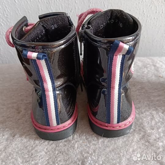 Ботинки демисезонные для девочки 26 размер