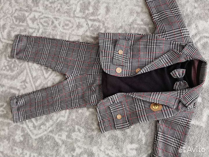 Детский деловой костюм размер 68